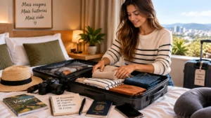 Como arrumar mala de viagem sem esquecer nada importante