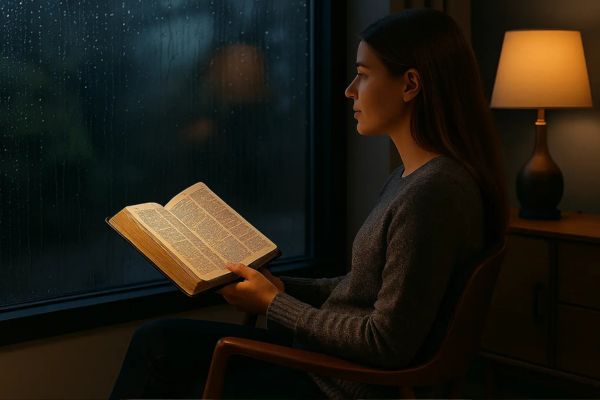 “Quando a Alma Grita em Silêncio: Como a Leitura da Bíblia Pode Trazer Paz em Tempos de Dor”