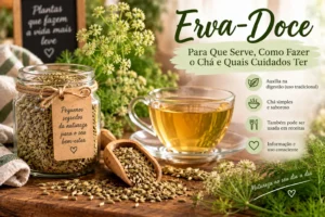 Erva-Doce: Para Que Serve, Como Fazer o Chá e Quais Cuidados Ter