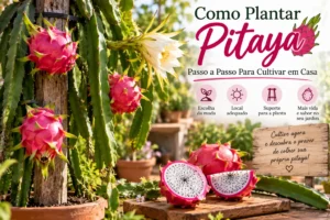 Como Plantar Pitaya: Passo a Passo Para Cultivar em Casa