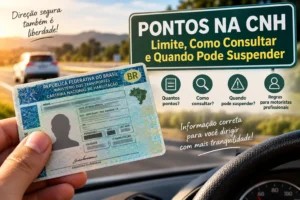 Pontos na CNH: Limite, Como Consultar e Quando Pode Suspender