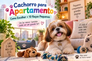 Cachorro para Apartamento: Como Escolher + 10 Raças Pequenas