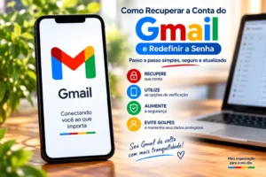 Como recuperar a conta do Gmail e redefinir a senha