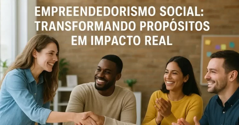 Empreendedorismo Social: Transformando Propósitos em Impacto Real