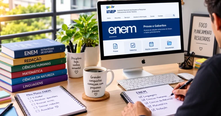 Provas Antigas do Enem: Onde Baixar e Como Estudar com Elas