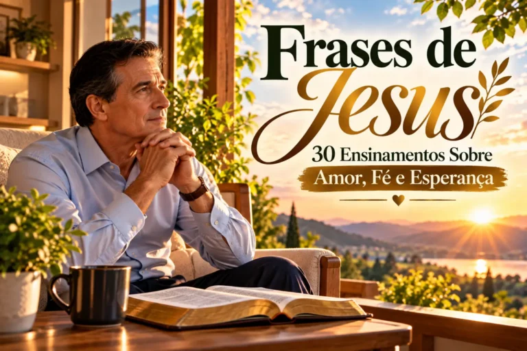Frases de Jesus sobre amor, fé e esperança