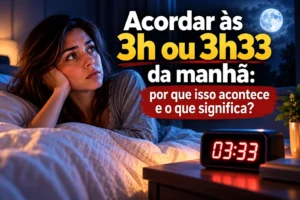 Acordar às 3h ou 3h33 da manhã: causas e significado