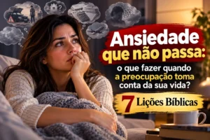 Ansiedade que não passa: o que fazer quando a preocupação toma conta da sua vida