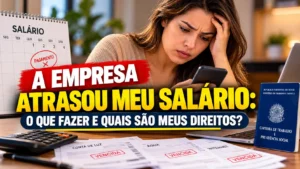 Empresa atrasou meu salário: o que fazer e quais são meus direitos?