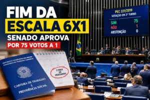 fim da escala 6x1