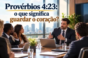 Provérbios 4:23: o que significa guardar o coração?